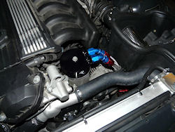 1999 BMW M Coupe in Cosmos Black Metallic over Black Nappa - Oil Cooler