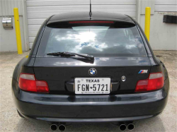 1999 BMW M Coupe in Cosmos Black Metallic over Dark Gray & Black Nappa