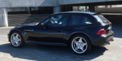1999 BMW M Coupe in Cosmos Black Metallic over Black Nappa - Side