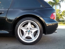 1999 BMW M Coupe in Cosmos Black Metallic over Dark Gray & Black Nappa - Rear Driver Wheel