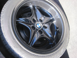 1999 BMW M Coupe in Cosmos Black Metallic over Black Nappa - Rear Driver Wheel