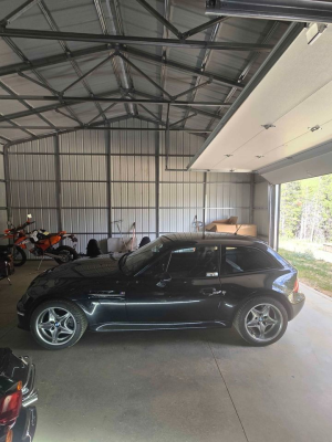 1999 BMW M Coupe in Cosmos Black Metallic over Black Nappa