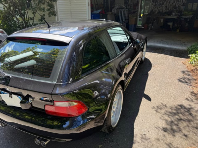 1999 BMW M Coupe in Cosmos Black Metallic over Black Nappa