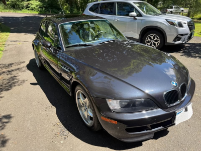 1999 BMW M Coupe in Cosmos Black Metallic over Black Nappa