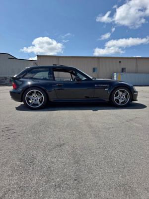 1999 BMW M Coupe in Cosmos Black Metallic over Black Nappa