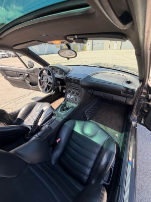 1999 BMW M Coupe in Cosmos Black Metallic over Black Nappa