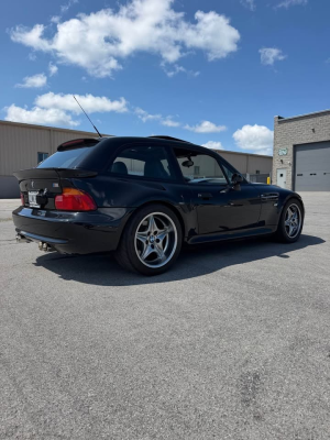 1999 BMW M Coupe in Cosmos Black Metallic over Black Nappa