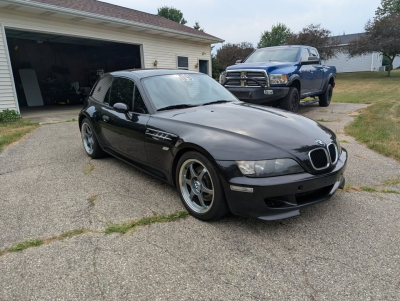 1999 BMW M Coupe in Cosmos Black Metallic over Black Nappa