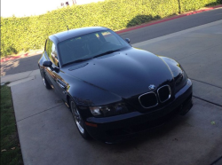 1999 BMW M Coupe in Cosmos Black Metallic over Black Nappa