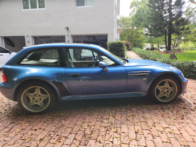 1999 BMW M Coupe in Estoril Blue Metallic over Dark Beige Oregon