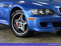 1999 BMW M Coupe in Estoril Blue Metallic over Black Nappa - Front Detail