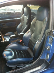 1999 BMW M Coupe in Estoril Blue Metallic over Estoril Blue & Black Nappa - Driver Seat