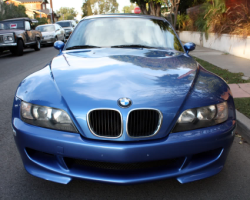 1999 BMW M Coupe in Estoril Blue Metallic over Black Nappa - Front