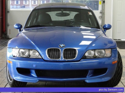 1999 BMW M Coupe in Estoril Blue Metallic over Black Nappa - Front