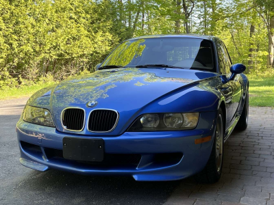 1999 BMW M Coupe in Estoril Blue Metallic over Dark Beige Oregon