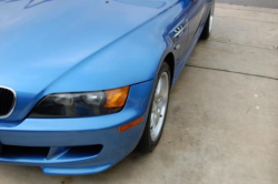 1999 BMW M Coupe in Estoril Blue Metallic over Estoril Blue & Black Nappa - Front Detail