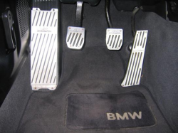 1999 BMW M Coupe in Estoril Blue Metallic over Estoril Blue & Black Nappa - Pedals