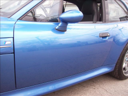 1999 BMW M Coupe in Estoril Blue Metallic over Black Nappa - Side Detail