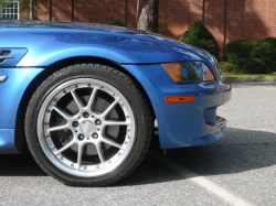 1999 BMW M Coupe in Estoril Blue Metallic over Estoril Blue & Black Nappa - BBS RKII Wheel