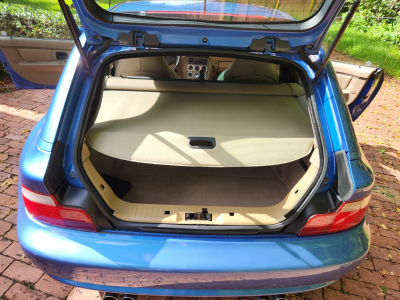 1999 BMW M Coupe in Estoril Blue Metallic over Dark Beige Oregon
