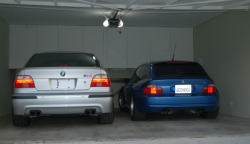 1999 BMW M Coupe in Estoril Blue Metallic over Black Nappa - Garage with M5