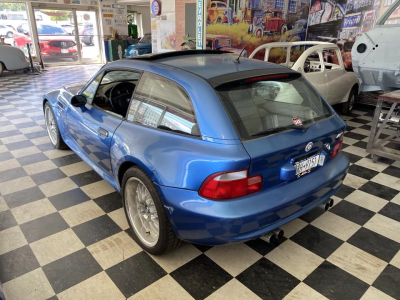 1999 BMW M Coupe in Estoril Blue Metallic over Dark Beige Oregon