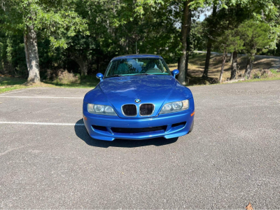 1999 BMW M Coupe in Estoril Blue Metallic over Estoril Blue & Black Nappa