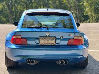 1999 BMW M Coupe in Estoril Blue Metallic over Estoril Blue & Black Nappa