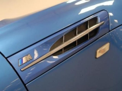 1999 BMW M Coupe in Estoril Blue Metallic over Dark Beige Oregon - Side Gill