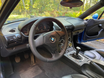 1999 BMW M Coupe in Estoril Blue Metallic over Black Nappa