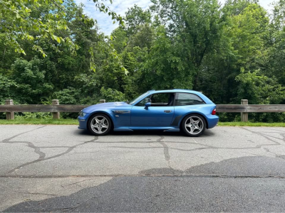 1999 BMW M Coupe in Estoril Blue Metallic over Black Nappa