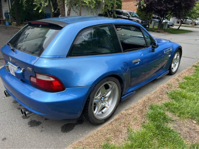 1999 BMW M Coupe in Estoril Blue Metallic over Black Nappa