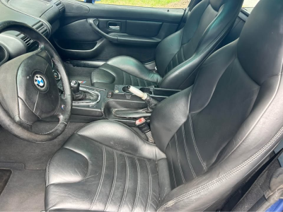 1999 BMW M Coupe in Estoril Blue Metallic over Black Nappa