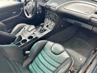 1999 BMW M Coupe in Estoril Blue Metallic over Black Nappa