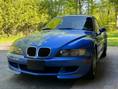 1999 BMW M Coupe in Estoril Blue Metallic over Dark Beige Oregon