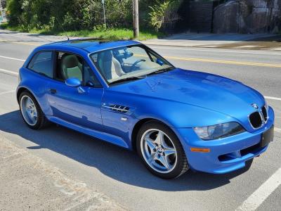 1999 BMW M Coupe in Estoril Blue Metallic over Dark Beige Oregon