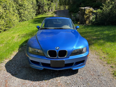1999 BMW M Coupe in Estoril Blue Metallic over Dark Beige Oregon