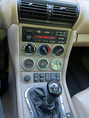 1999 BMW M Coupe in Estoril Blue Metallic over Dark Beige Oregon