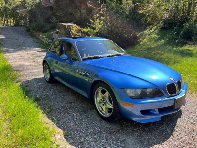 1999 BMW M Coupe in Estoril Blue Metallic over Dark Beige Oregon
