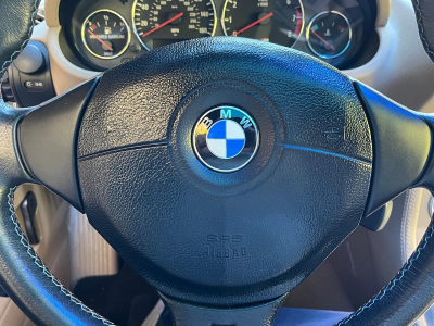 1999 BMW M Coupe in Estoril Blue Metallic over Dark Beige Oregon