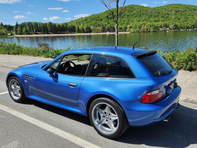 1999 BMW M Coupe in Estoril Blue Metallic over Dark Beige Oregon