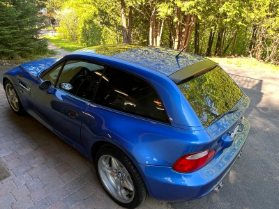 1999 BMW M Coupe in Estoril Blue Metallic over Dark Beige Oregon