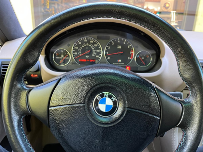 1999 BMW M Coupe in Estoril Blue Metallic over Dark Beige Oregon