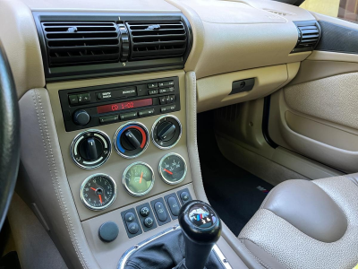 1999 BMW M Coupe in Estoril Blue Metallic over Dark Beige Oregon