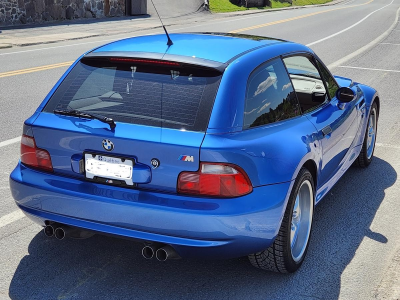 1999 BMW M Coupe in Estoril Blue Metallic over Dark Beige Oregon