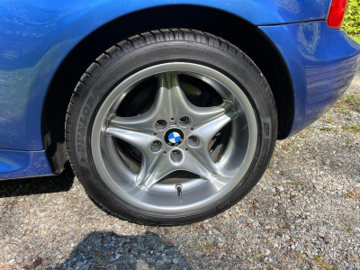 1999 BMW M Coupe in Estoril Blue Metallic over Dark Beige Oregon