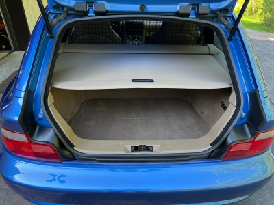 1999 BMW M Coupe in Estoril Blue Metallic over Dark Beige Oregon