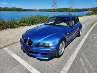 1999 BMW M Coupe in Estoril Blue Metallic over Dark Beige Oregon