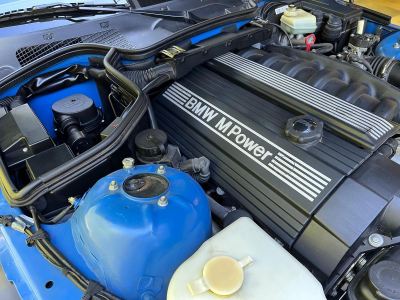 1999 BMW M Coupe in Estoril Blue Metallic over Dark Beige Oregon