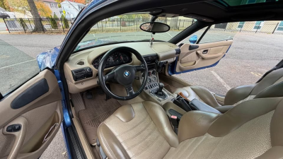 1999 BMW M Coupe in Estoril Blue Metallic over Dark Beige Oregon